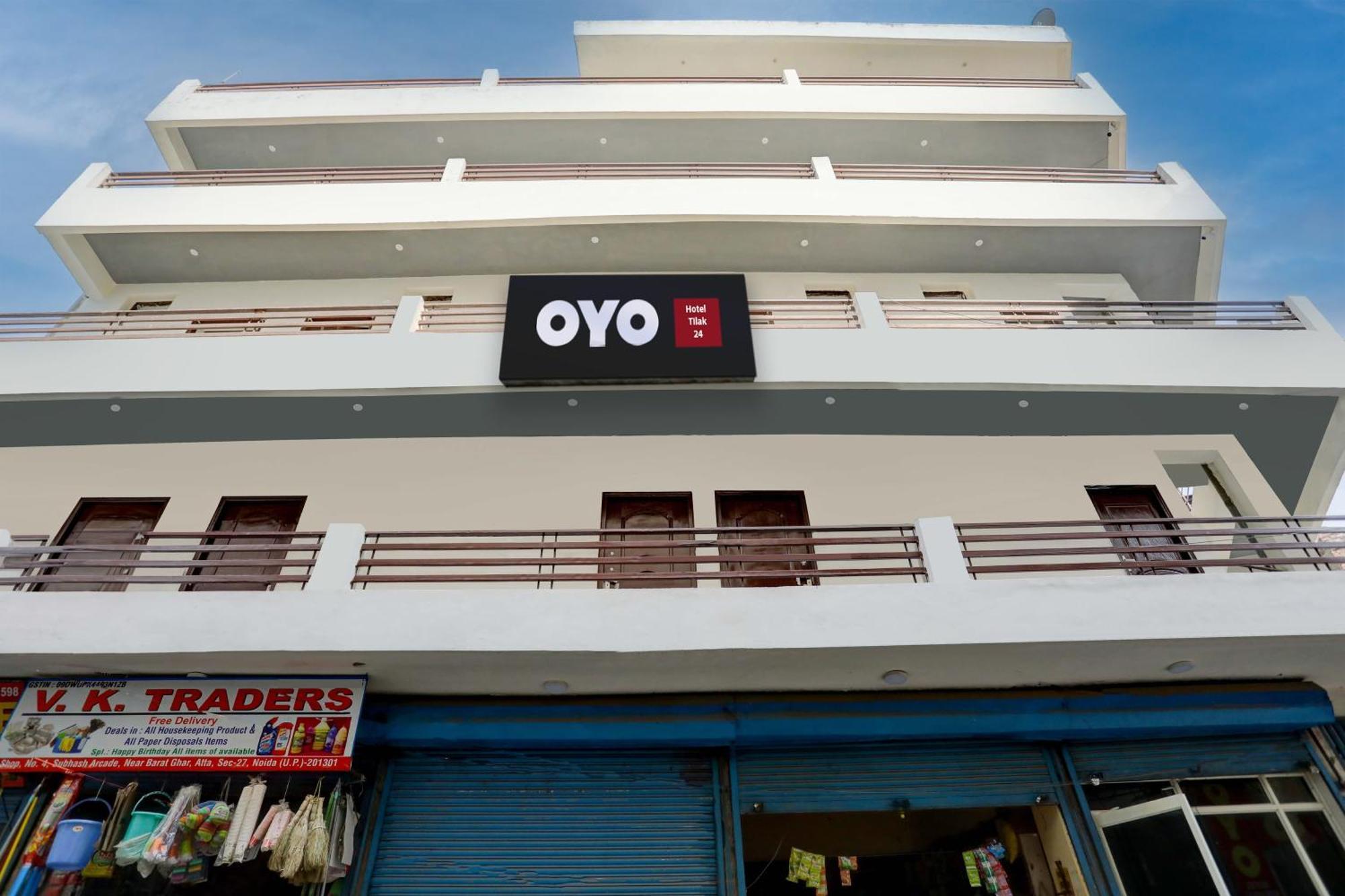 נוידה Hotel O Tilak Hotel 24 Sector 27 Near By Vinayak Hospital Gali No-6 מראה חיצוני תמונה